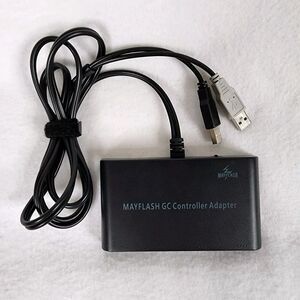 Mayflash 4 Port Adapter GameCube Controller to Nintendo Switch, Wii U & PC